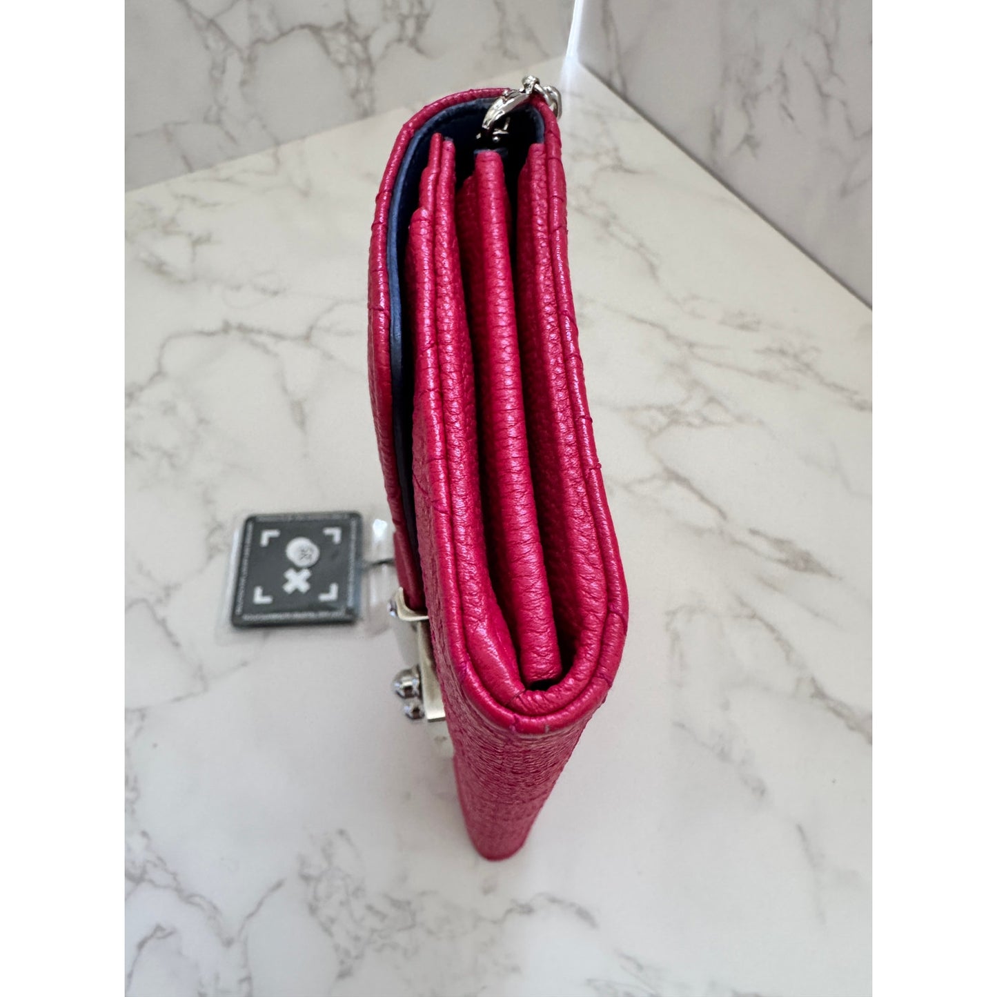 Christian Dior Cannage Promenade Wallet on Chain
