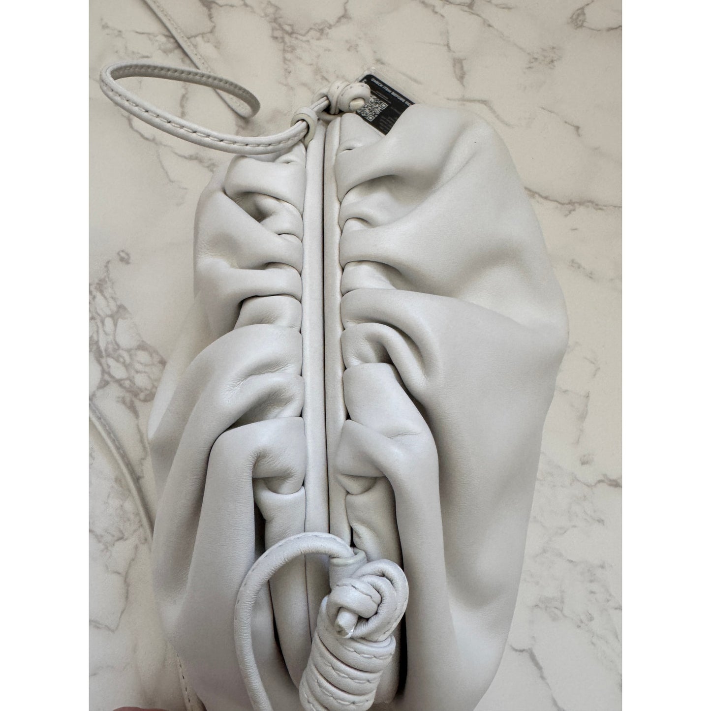 Bottega Venetta Mini Pouch in White.