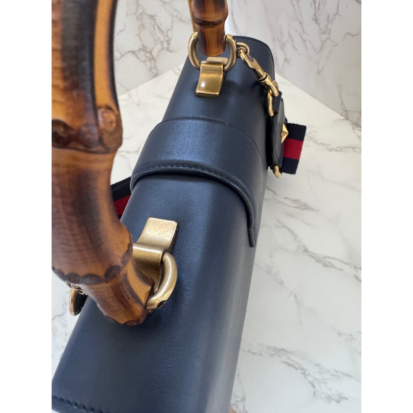 Gucci Dionysis Bamboo Top Handle with Crossbody Strap