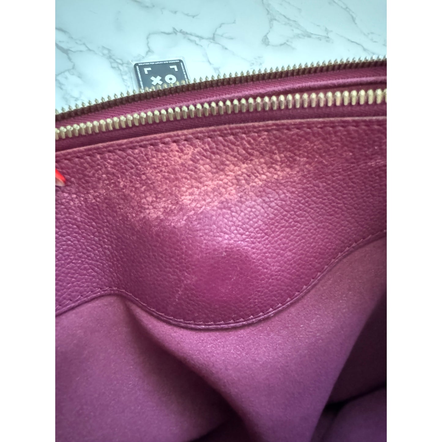 Louis Vuitton Monogram Pallas MM Aurore Purple Tote