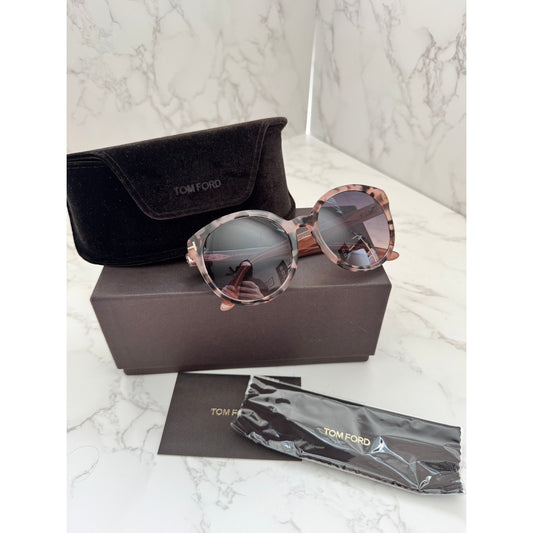 Tom Ford Philippa Tortoise Sunglasses