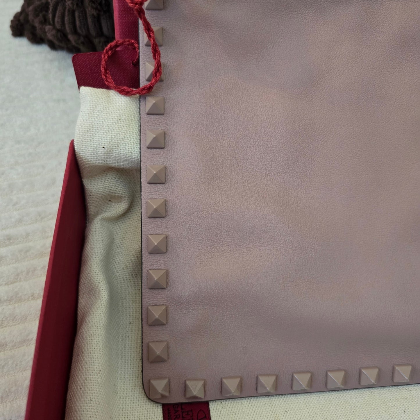 Valentino Garavani Rockstud Leather Large Pouch - NWT
