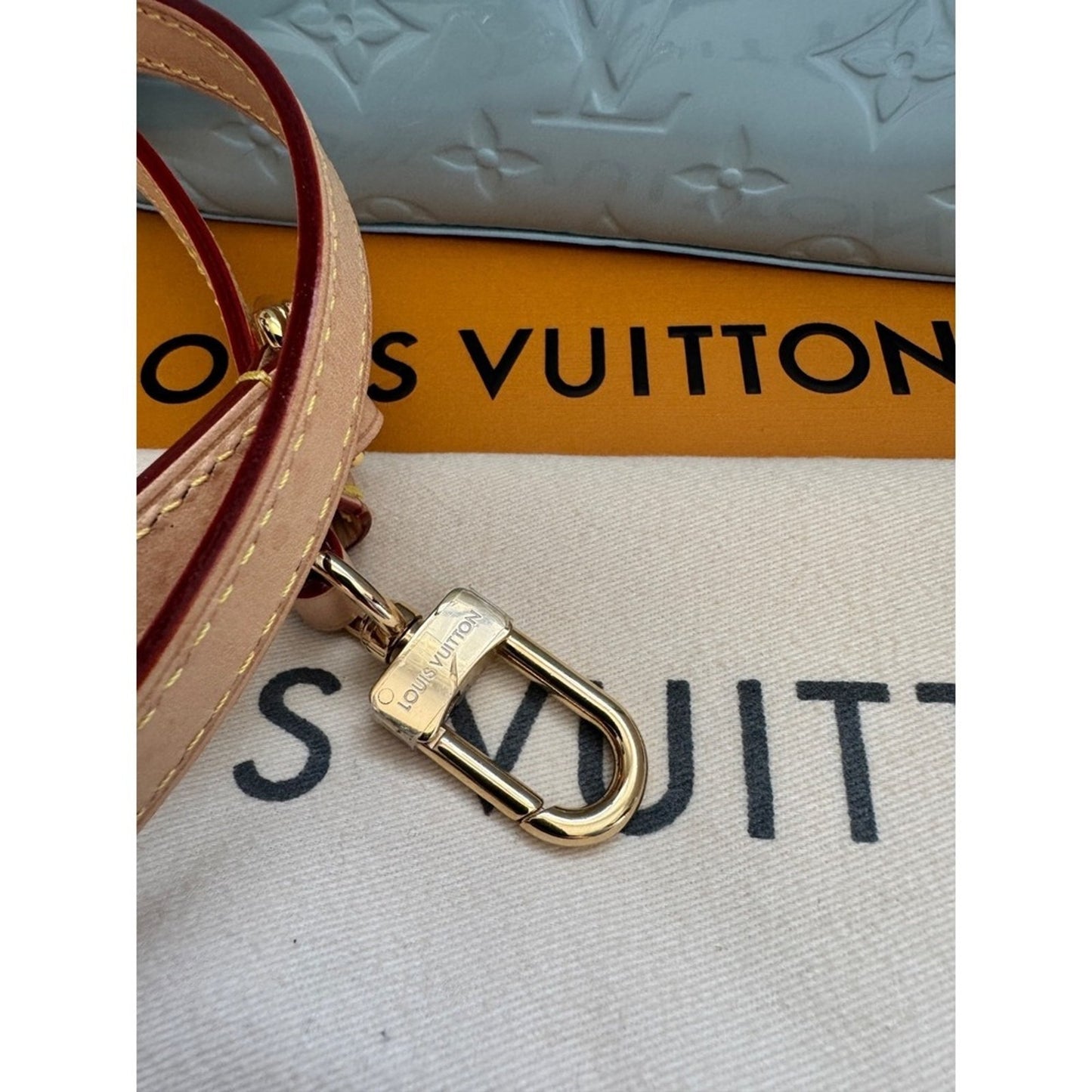 Louis Vuitton Reade PM Sky Blue Handbag