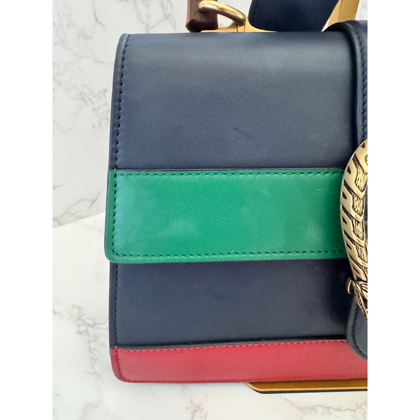 Gucci Dionysis Bamboo Top Handle with Crossbody Strap