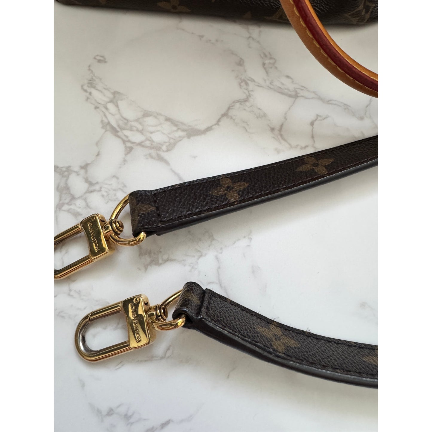 Louis Vuitton Monogram Pallas MM Aurore Purple Tote