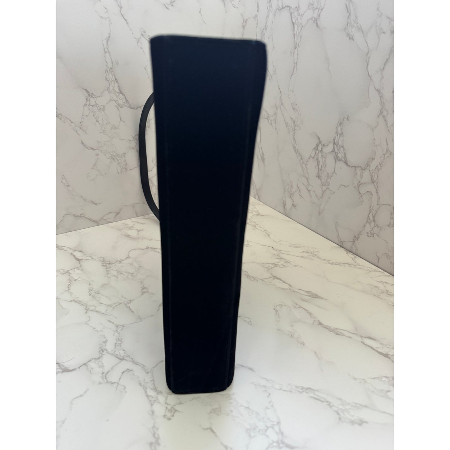 Yves Saint Laurent Le Anne-Marie Shoulder Bag in Black Velvet