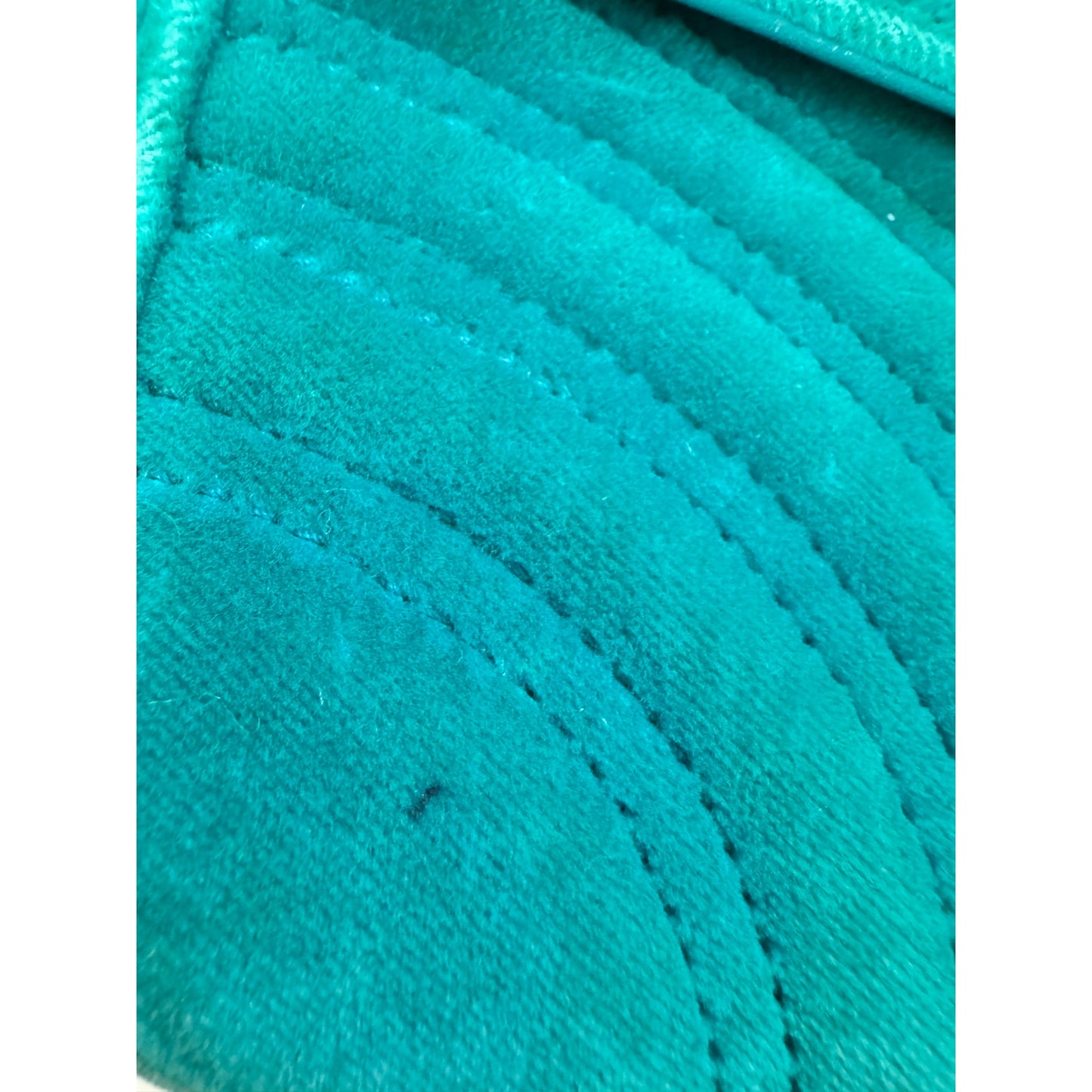 Gucci GG Marmont Velvet Shoulder Bag in a Gorgeous Green Teal Colorway