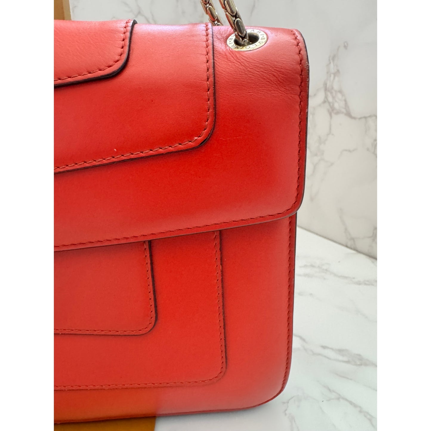Bvlgari Serpenti Forever in Beautiful Deep Orange Color