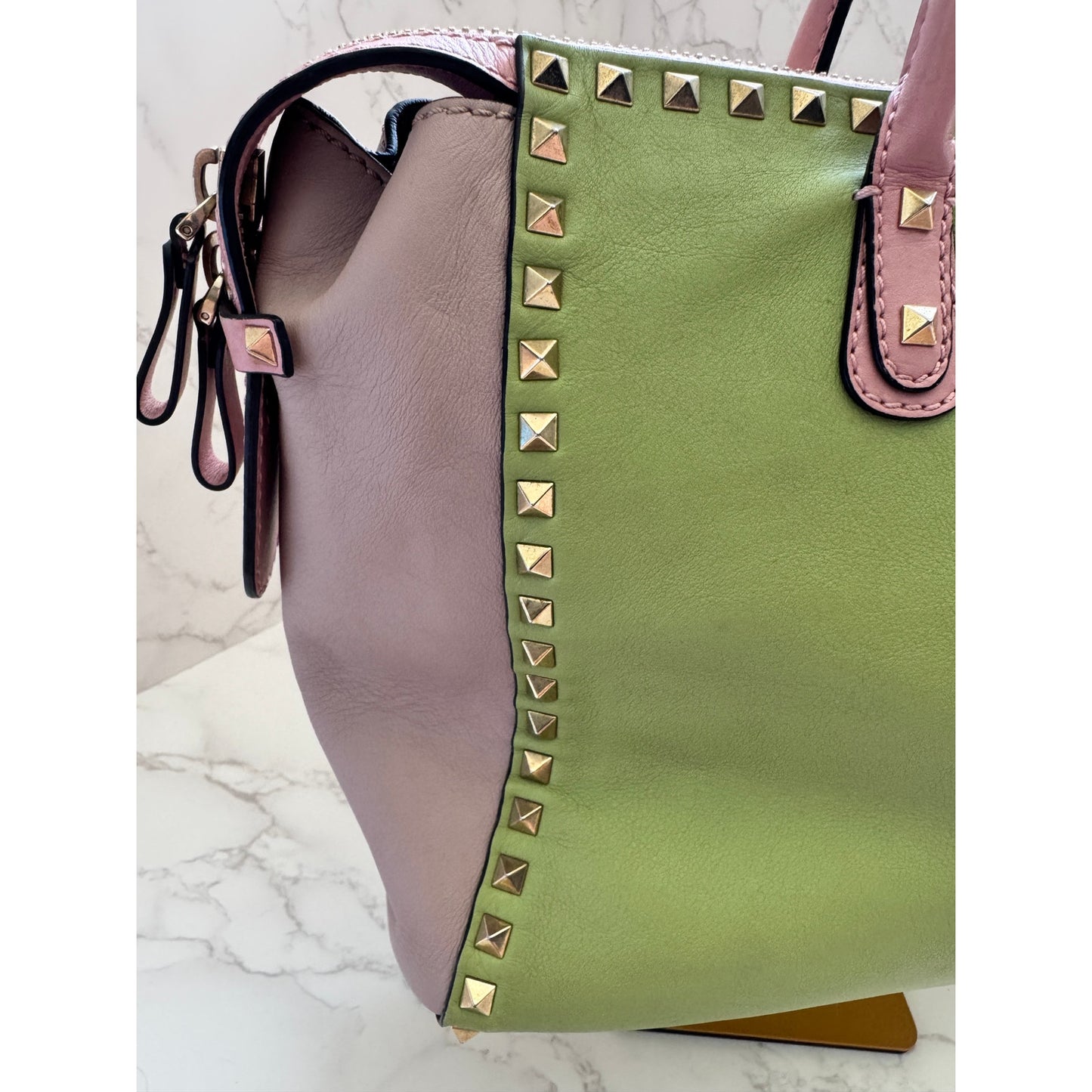 Valentino Garavani Rockstud Multicolor Tote