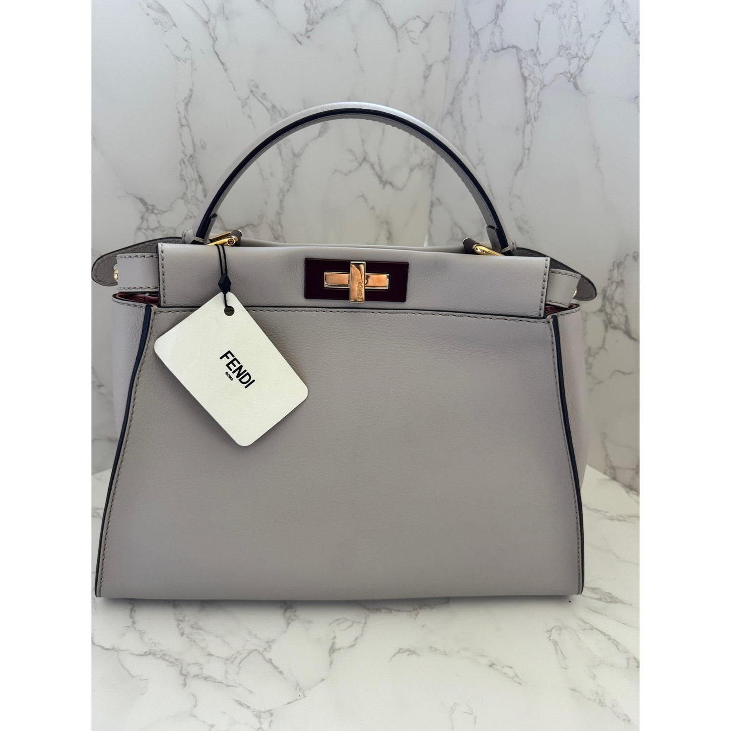 Fendi Peekaboo ISeeU Top Handle Bag