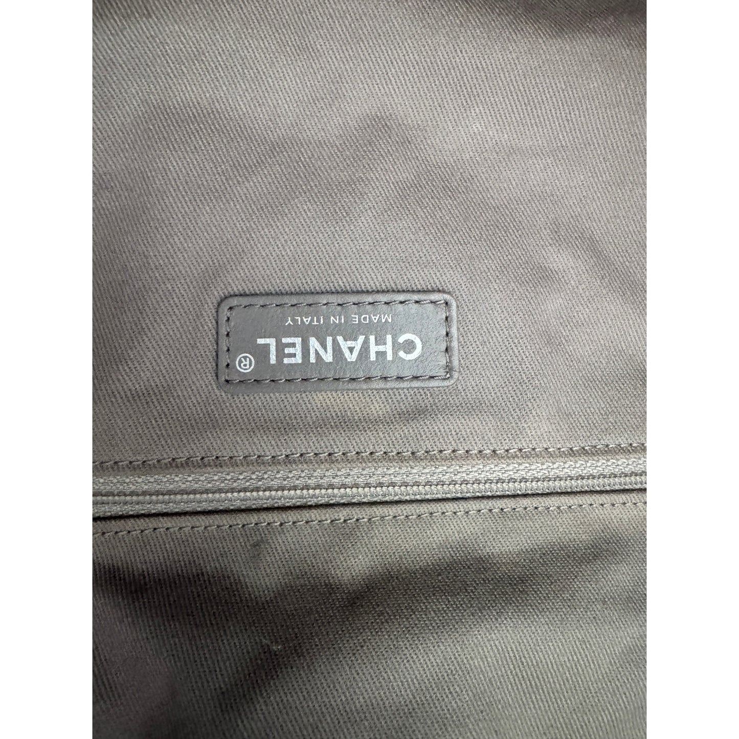 Chanel Deauville Tote in Quilted Canvas & Fringe