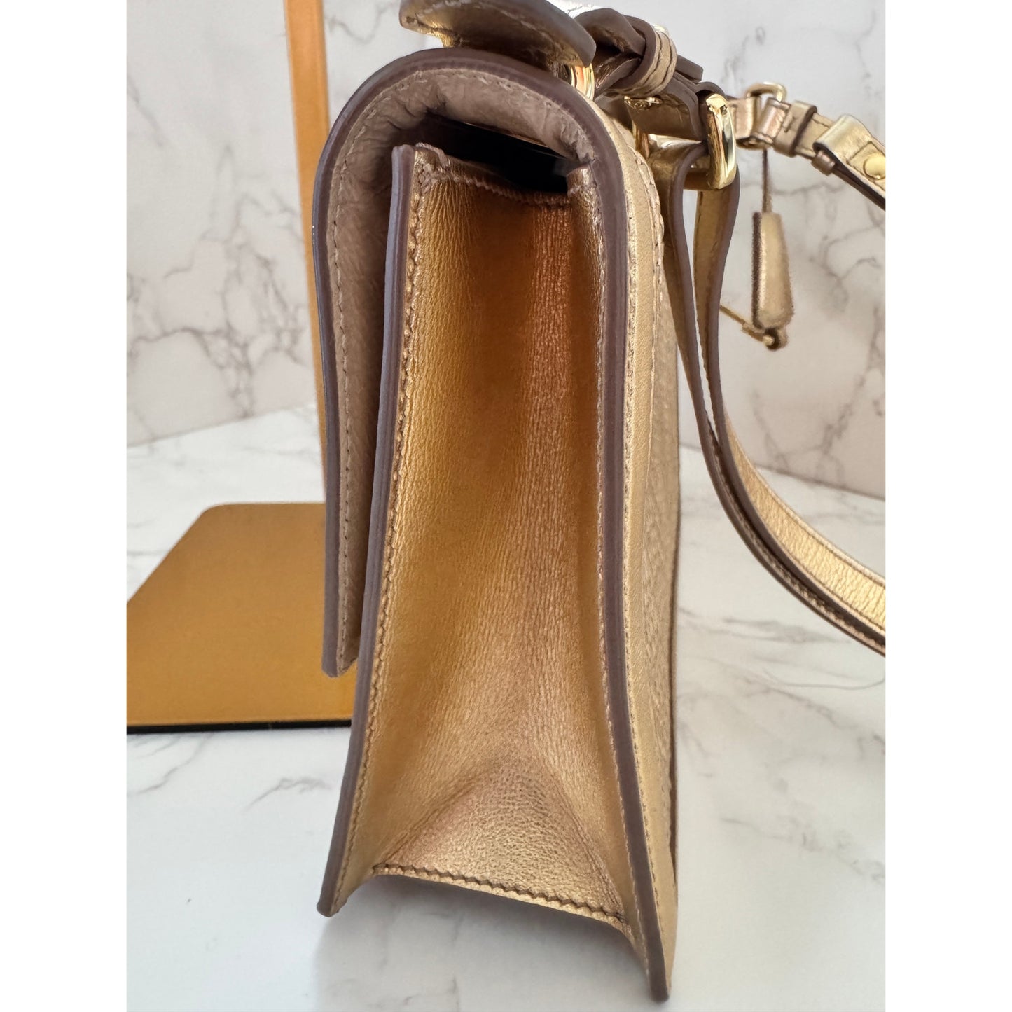 Salvatore Ferragamo Aileen Gancio Shoulder/Top Handle Bag