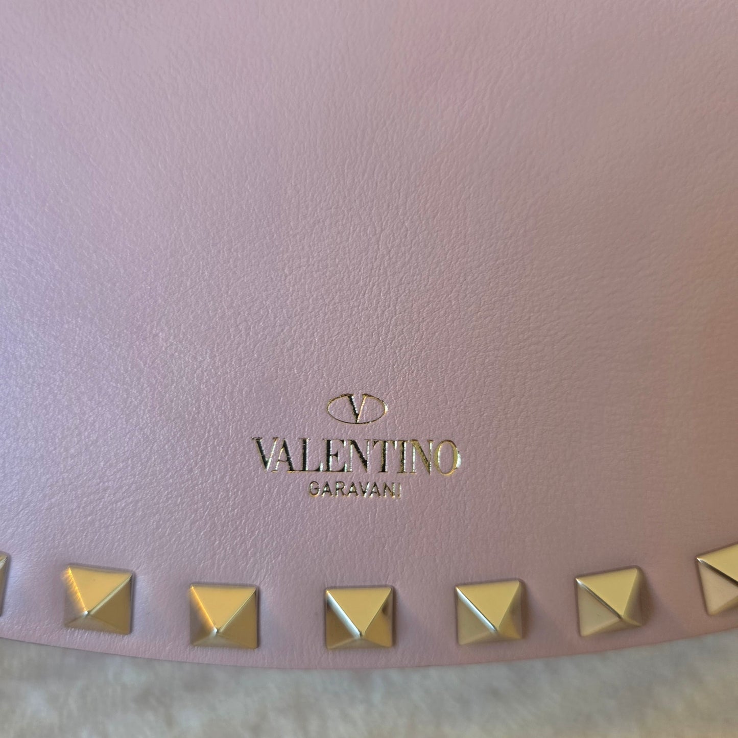 Valentino Garavani Rockstud Mini Saddle Leather Bag - NWT