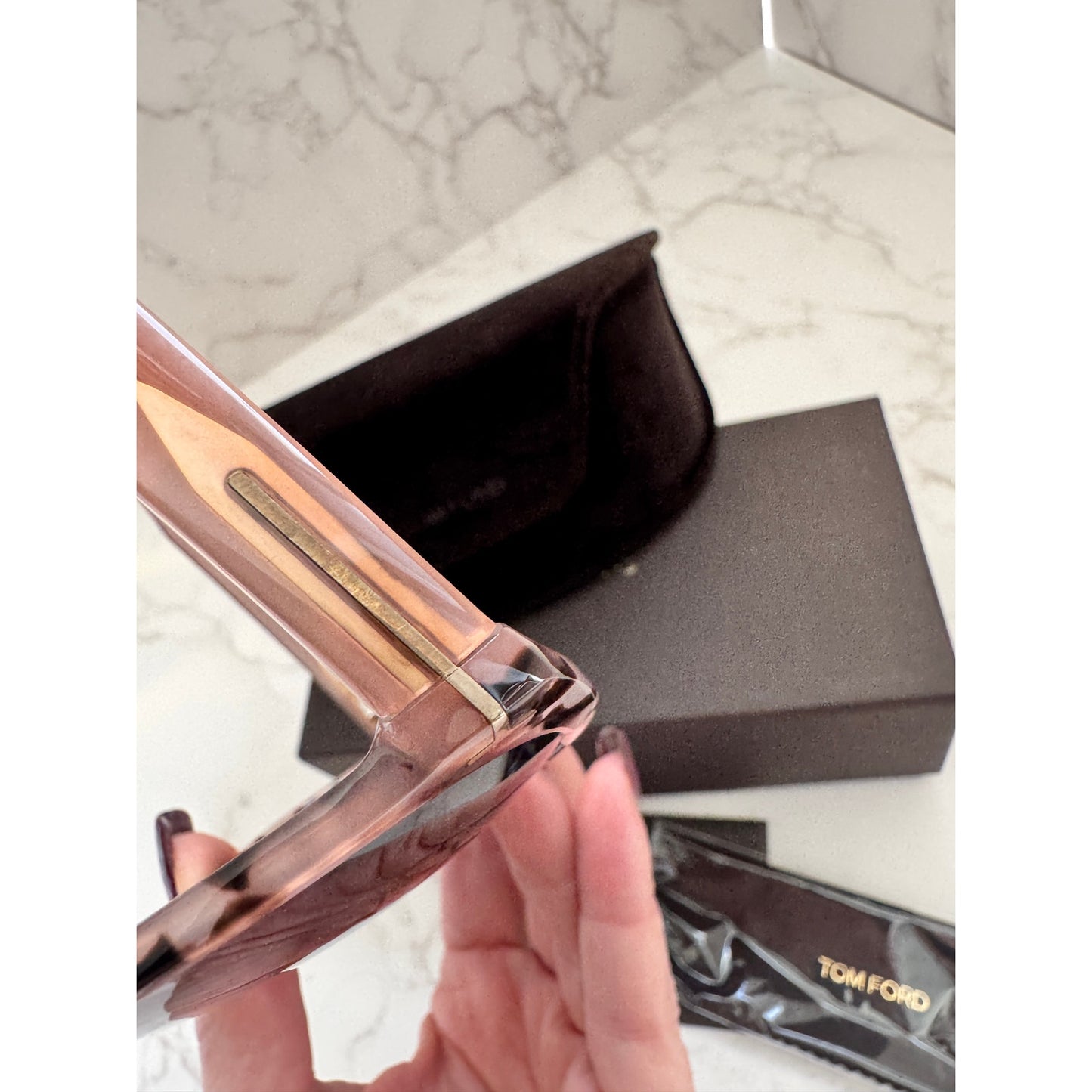 Tom Ford Philippa Tortoise Sunglasses